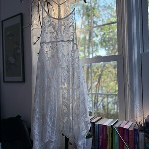 kimchi blue / urban outfitters  Vintage Crocheted Tunic